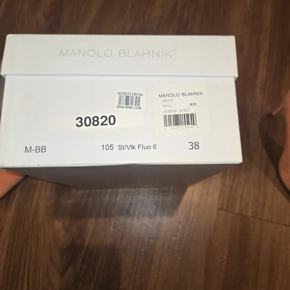 Manolo Blahnik Coral Heels